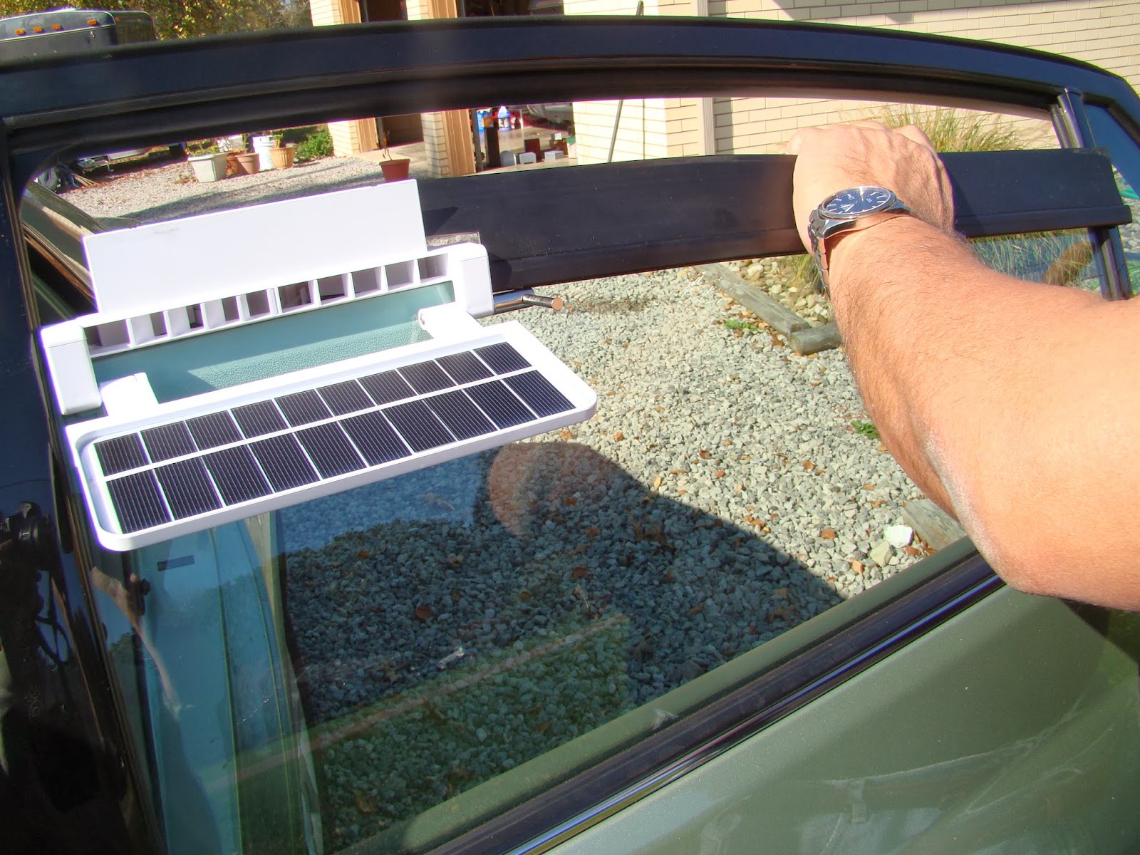 Ventilador solar para coche