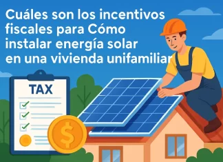 Cuáles son los incentivos fiscales para instalar energía solar en una vivienda unifamiliar cuáles son los incentivos fiscales para Cómo instalar energía solar en una vivienda unifamiliar