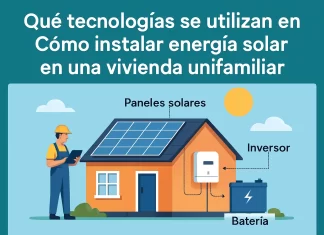 Cómo instalar energía solar en una vivienda unifamiliar: tecnologías clave y guía paso a paso qué tecnologías se utilizan en Cómo instalar energía solar en una vivienda unifamiliar