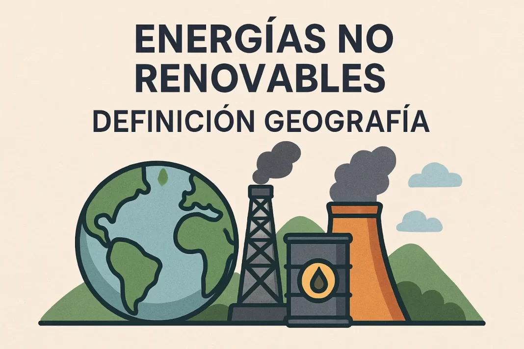 Energía No Renovables: Definición y Su Importancia en Geografía