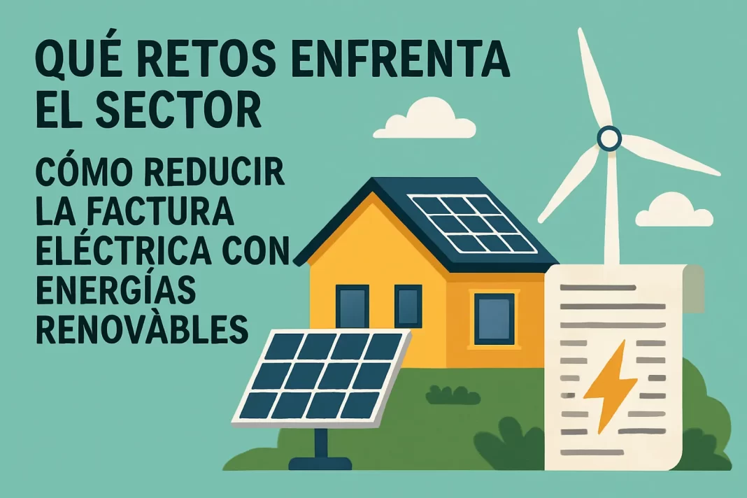 Cómo reducir la factura eléctrica con energías renovables: retos y soluciones clave qué retos enfrenta el sector de Cómo reducir la factura eléctrica con energías renovables
