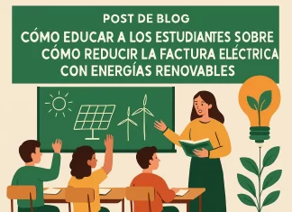 Cómo educar a los estudiantes para reducir la factura eléctrica usando energías renovables cómo educar a los estudiantes sobre Cómo reducir la factura eléctrica con energías renovables