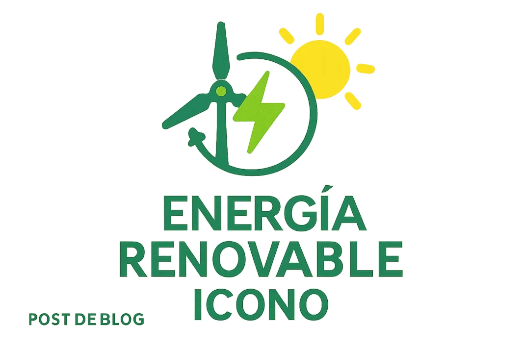 energía renovable icono