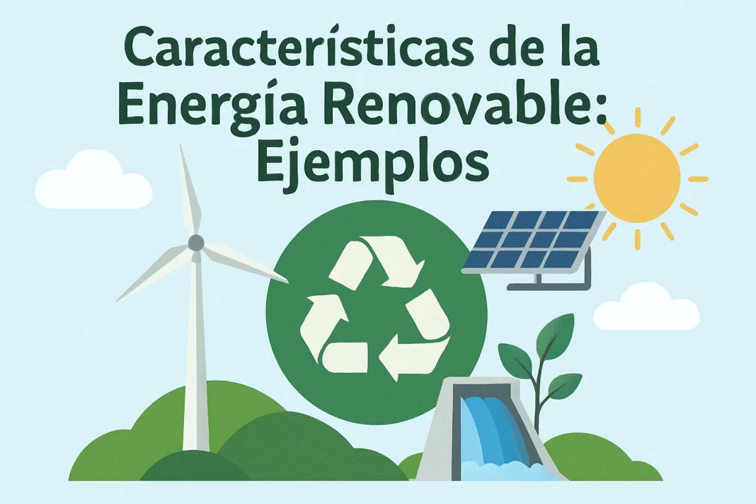 características de la energía renovable ejemplos