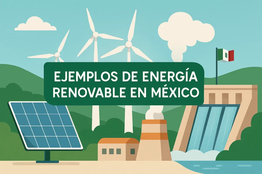 ejemplos de energia renovable en mexico