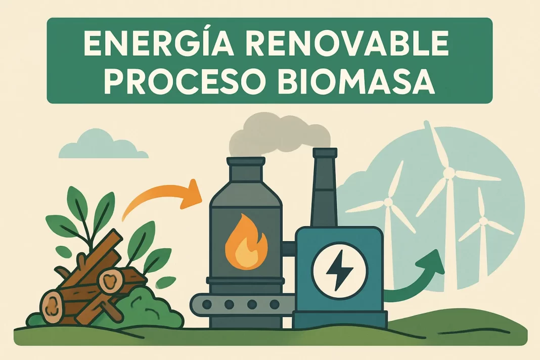 Energía Renovable: Proceso de Biomasa para una Fuente Sostenible y Eficiente