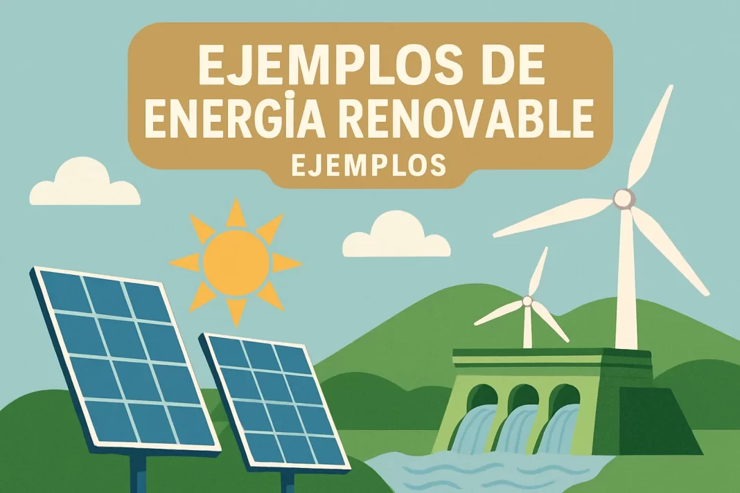 Ejemplos de Energía Renovable: Tipos y Beneficios Clave