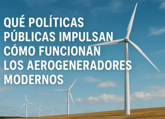 Cómo funcionan los aerogeneradores modernos y qué políticas públicas los impulsan qué políticas públicas impulsan Cómo funcionan los aerogeneradores modernos