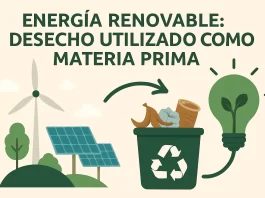 energía renovable desecho utilizado como materia prima
