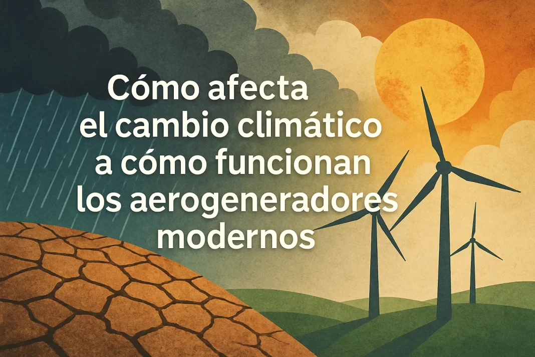 cómo afecta el cambio climático a Cómo funcionan los aerogeneradores modernos