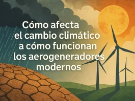 cómo afecta el cambio climático a Cómo funcionan los aerogeneradores modernos