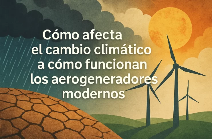 cómo afecta el cambio climático a Cómo funcionan los aerogeneradores modernos