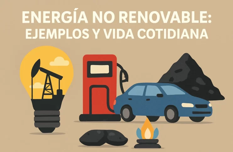energia no renovable ejemplos vida cotidiana