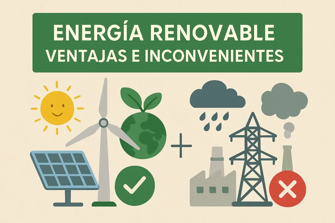 energia renovable ventajas e inconvenientes