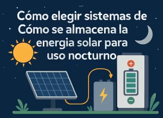 Cómo elegir sistemas de almacenamiento de energía solar para uso nocturno: guía completa cómo elegir sistemas de Cómo se almacena la energía solar para uso nocturno