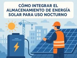 cómo integrar en proyectos de construcción Cómo se almacena la energía solar para uso nocturno