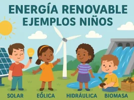 energia renovable ejemplos niños