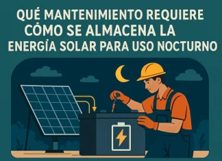 Qué mantenimiento requiere y cómo se almacena la energía solar para uso nocturno qué mantenimiento requiere Cómo se almacena la energía solar para uso nocturno