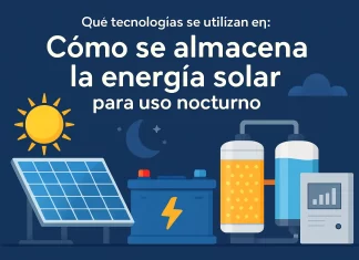 Cómo se almacena la energía solar para uso nocturno: tecnologías clave explicadas qué tecnologías se utilizan en Cómo se almacena la energía solar para uso nocturno