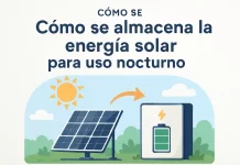 Cómo se distribuye la producción y cómo se almacena la energía solar para uso nocturno: guía completa cómo se distribuye la producción de Cómo se almacena la energía solar para uso nocturno