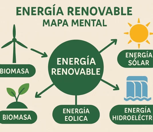Mapa Mental de Energía Renovable: Guía Completa para Entender sus Tipos y Beneficios energia renovable mapa mental