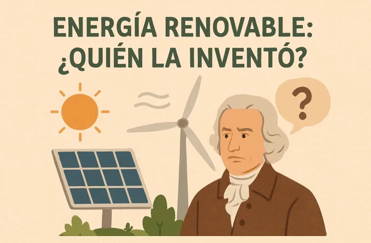 energia renovable quien la invento