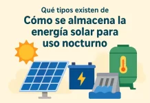 Cómo se almacena la energía solar para uso nocturno: tipos y métodos principales qué tipos existen de Cómo se almacena la energía solar para uso nocturno