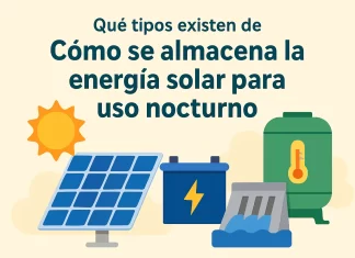 Cómo se almacena la energía solar para uso nocturno: tipos y métodos principales qué tipos existen de Cómo se almacena la energía solar para uso nocturno