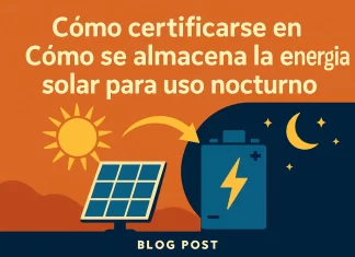 Cómo certificarse en almacenamiento de energía solar para uso nocturno: guía completa cómo certificarse en Cómo se almacena la energía solar para uso nocturno