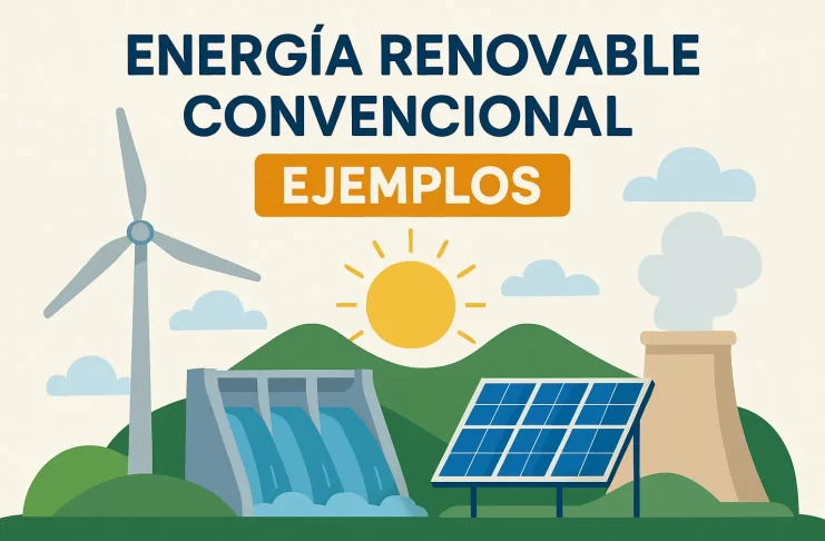 energia renovable convencional ejemplos