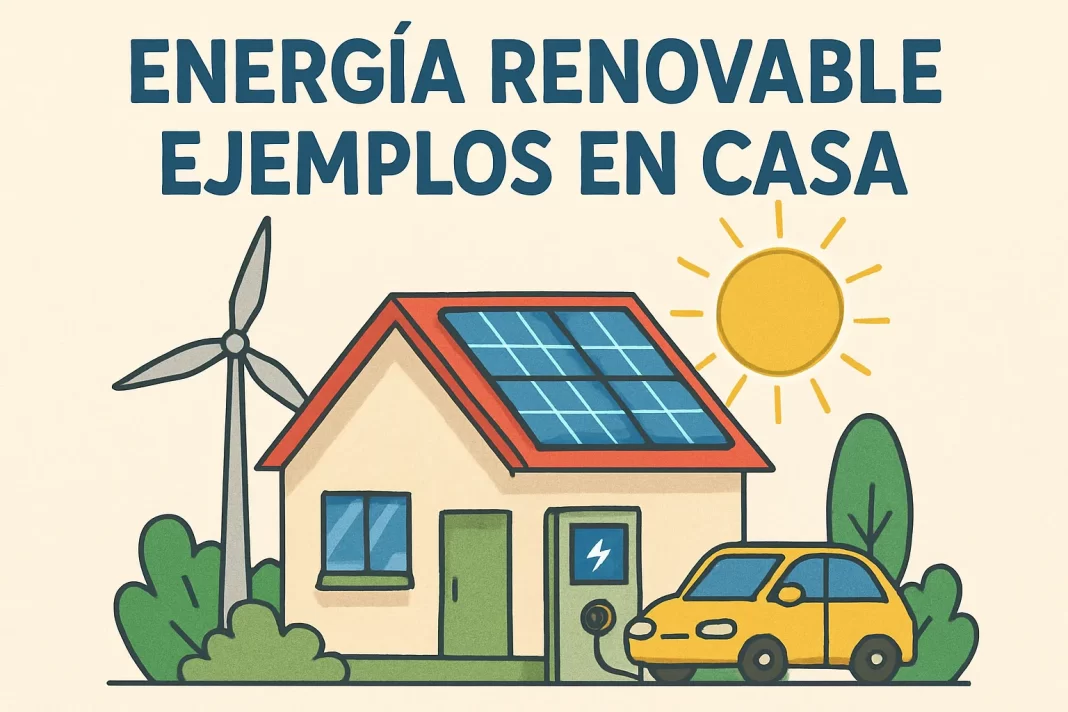 energia renovable ejemplos en casa
