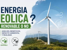 energia eolica renovable o no