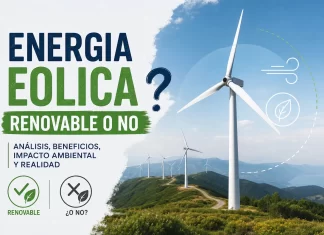 Energía eólica: ¿renovable o no? Mitos, datos y conclusiones energia eolica renovable o no