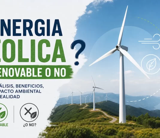 Energía eólica: ¿renovable o no? Mitos, datos y conclusiones energia eolica renovable o no