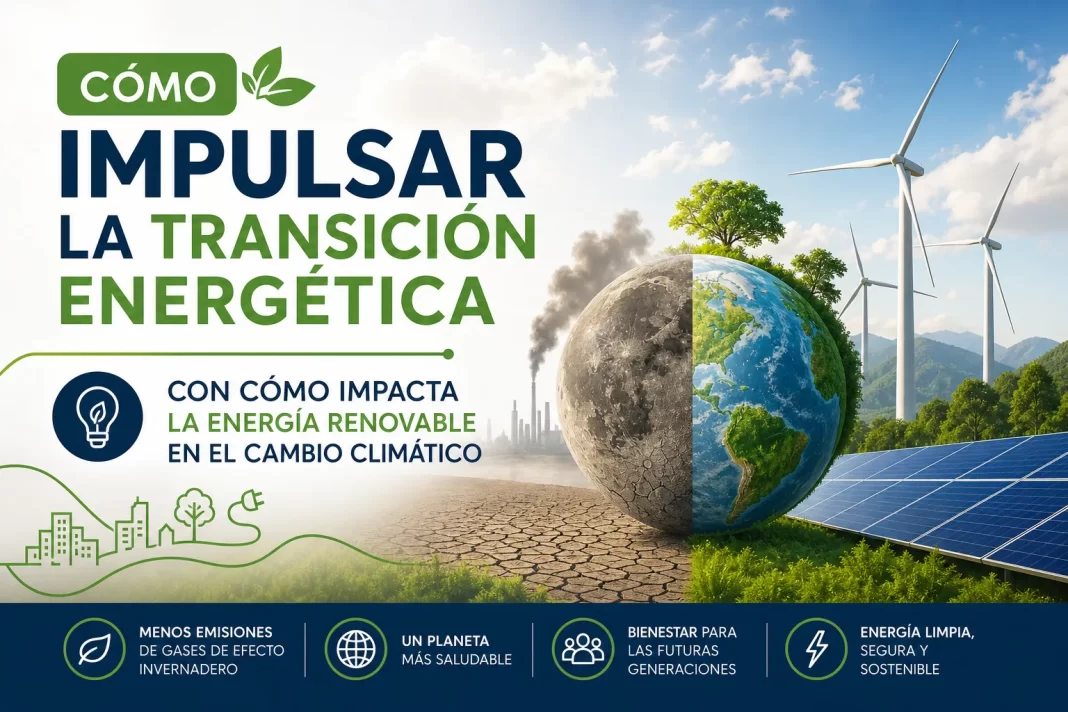 cómo impulsar la transición energética con Cómo impacta la energía renovable en el cambio climático