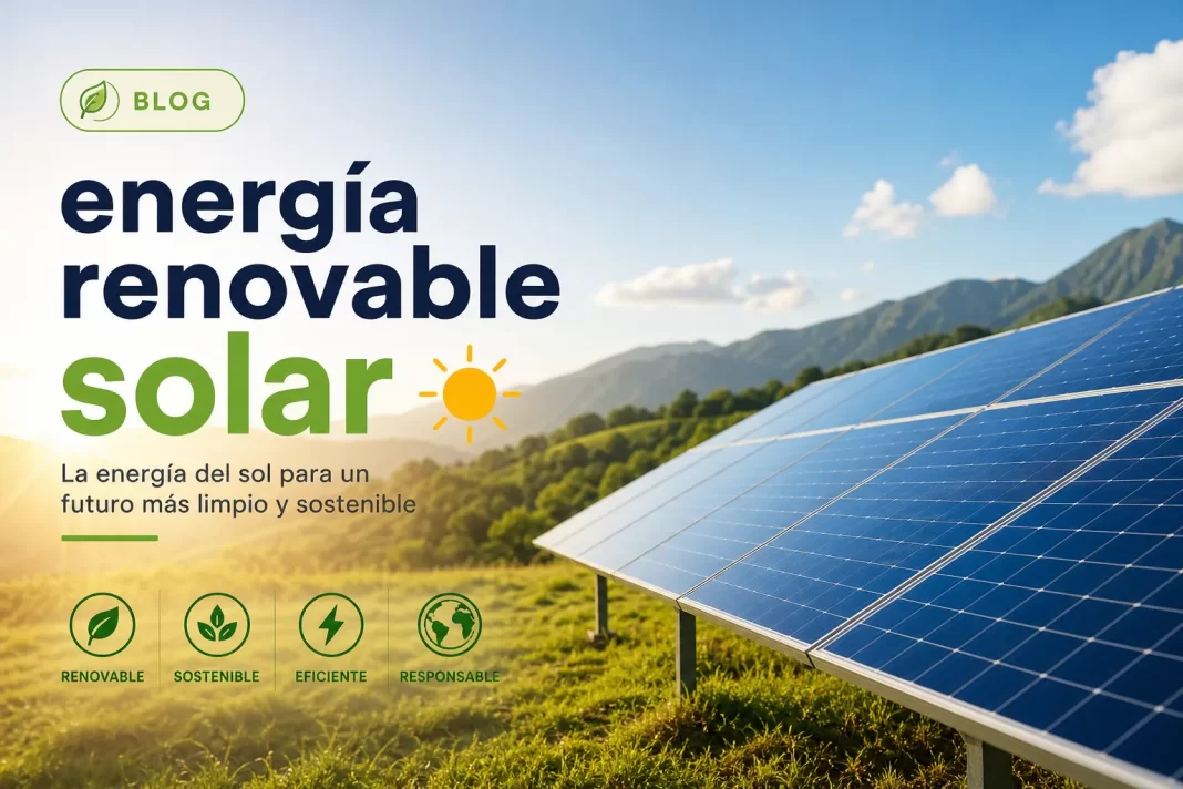 energía renovable solar
