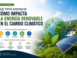 Qué tipos existen de energía renovable y cómo impacta en el cambio climático qué tipos existen de Cómo impacta la energía renovable en el cambio climático